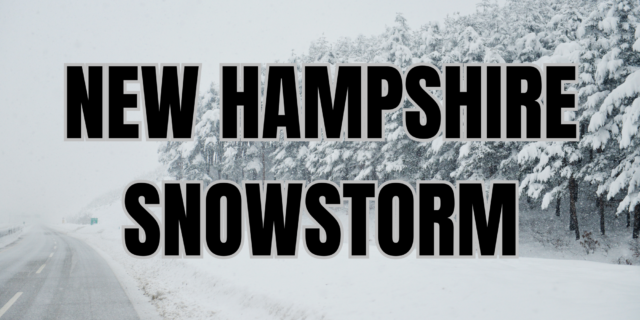 Multiple inches of snow expected in parts of New Hampshire Thursday