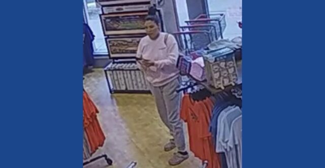 Police searching for suspect who stole over $2,000 of merchandise from Ohio store