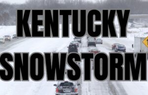 The possibility of measurable snow in Kentucky during April