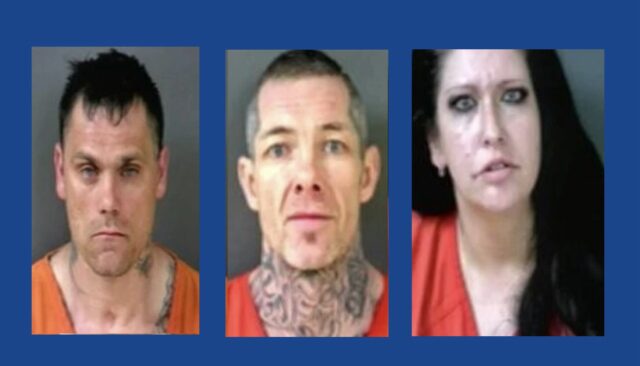 Three people arrested following drug bust in Indiana