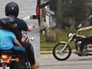 Police in Ohio searching for motorcyclist who fled with child passenger