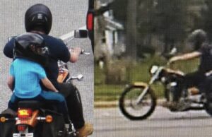 Police in Ohio searching for motorcyclist who fled with child passenger