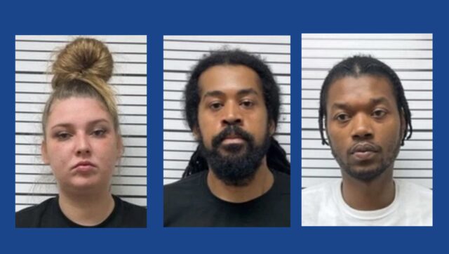 Three people arrested following drug bust in West Virginia