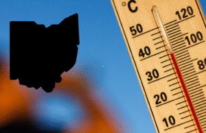 The hottest temperatures on record in Ohio
