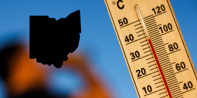 The hottest temperatures on record in Ohio