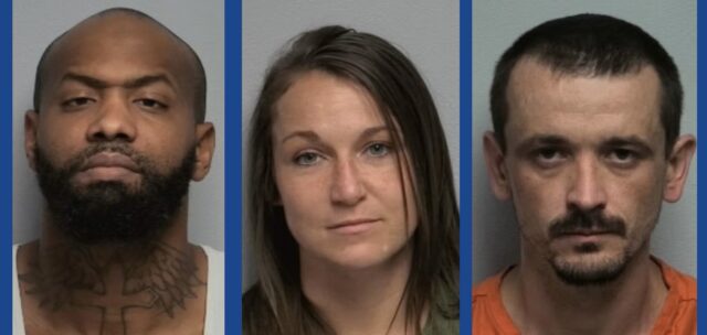 Three people arrested following drug bust in Kentucky