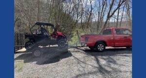 Police searching for stolen trailer in Kentucky