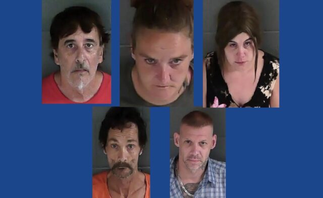 Five people arrested following drug bust in Indiana