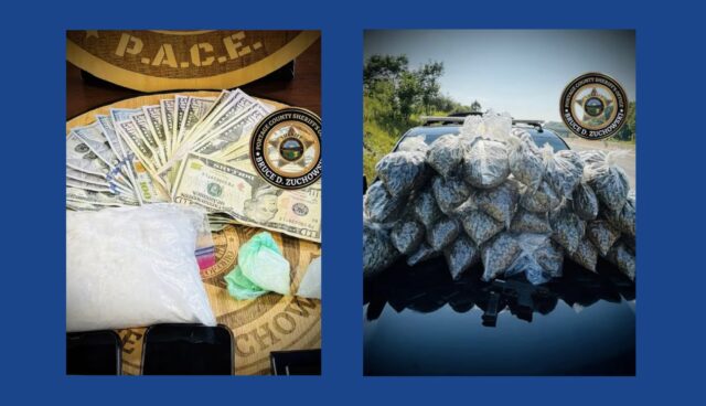 Large amount of drugs, guns, and cash seized in Ohio police operations