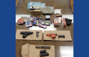 Police seize large amount of drugs, firearms in raid in Kentucky