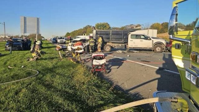 Multiple people injured following vehicle crash in Pennsylvania