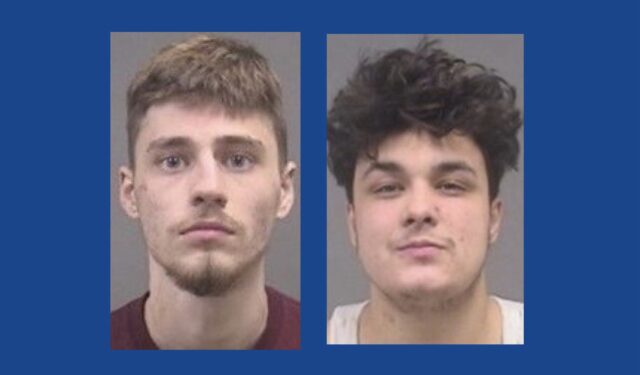 Two people arrested after police cruiser and bus hit by paintballs in Ohio