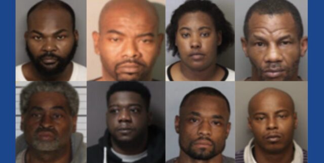 Eight people arrested following drug bust in Tennessee