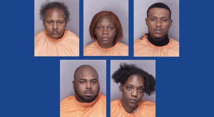 Five people arrested following drug bust in South Carolina