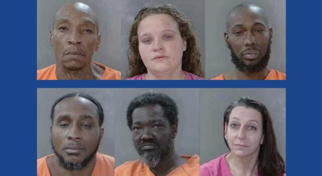 Six people arrested following drug bust in South Carolina