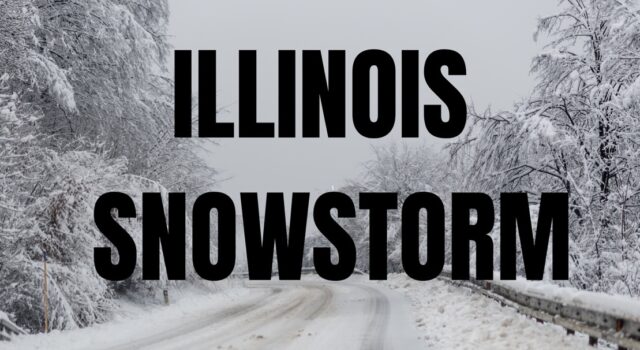 Multiple inches of snow possible in parts of Illinois Monday