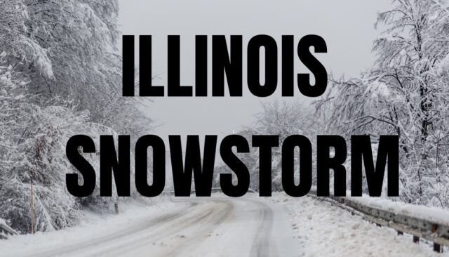 The possibility of measurable snowfall in Illinois in April