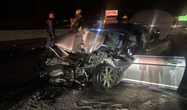 One person injured following vehicle crash on I-95 in Virginia