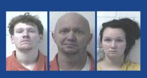 Three people arrested after drugs found in child’s bedroom in Kentucky