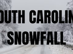 Multiple inches of snow possible in parts of South Carolina this weekend