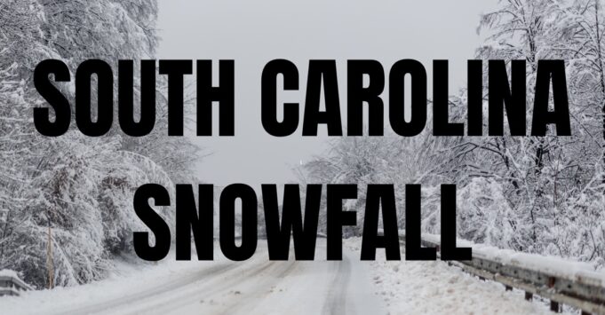 Snowfall possible in South Carolina this weekend