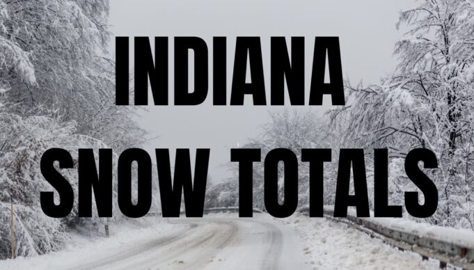 Current snow totals from across Indiana