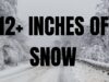 12+ inches of snow expected in parts of Indiana this weekend