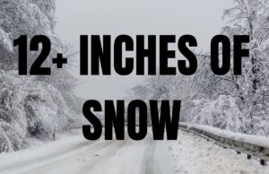 12+ inches of snow expected in parts of Indiana this weekend