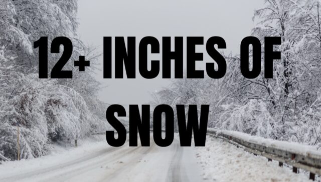 12+ inches of snow expected in parts of Indiana this weekend