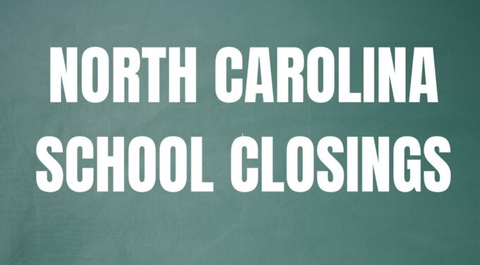 Multiple schools in North Carolina to close this week