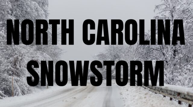 Measurable snowfall possible in parts of North Carolina this weekend