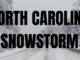 The possibility of measurable snowfall in North Carolina in February