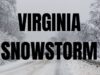 Several inches of snow expected in most of Virginia Friday
