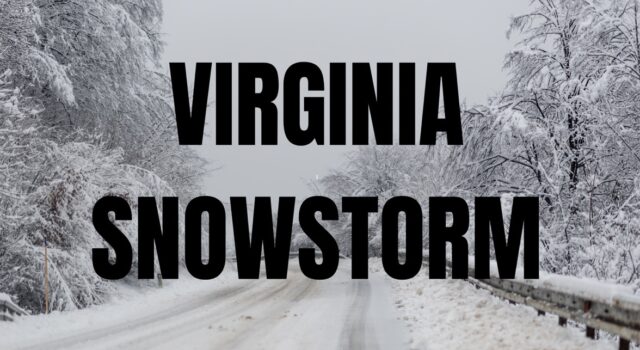 The possibility of measurable snowfall in Virginia in May
