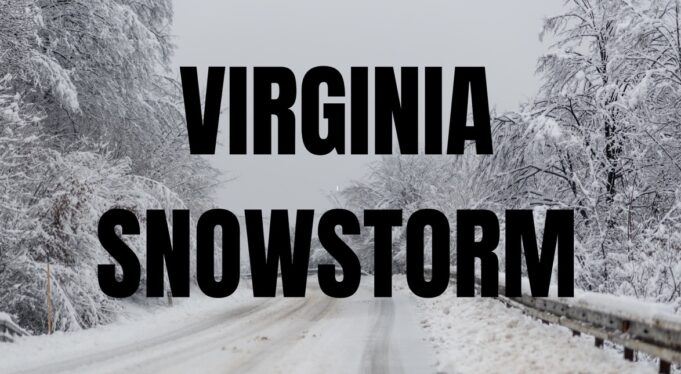 The possibility of early snowfall in Virginia