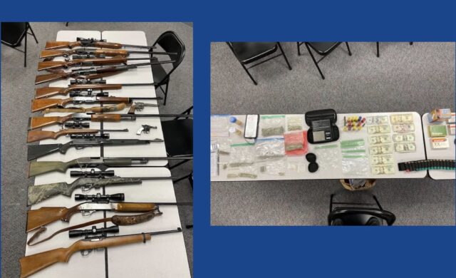 Police seize drugs, weapons from Virginia residence