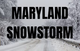 The possibility of additional snowfall in Maryland