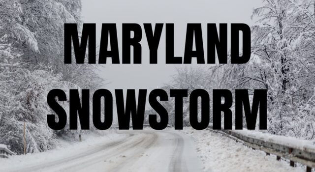 The possibility of a foot of snow in Maryland in February