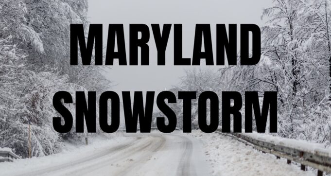 The possibility of early snowfall in Maryland