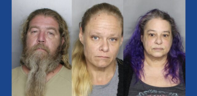 Three people arrested following drug bust in Florida