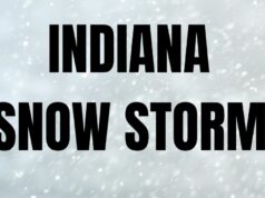 The possibility of measurable snowfall in Indiana in January