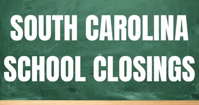 Multiple schools in South Carolina to close this week