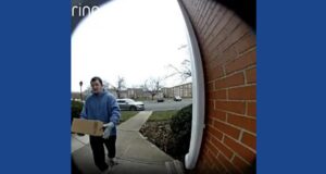 Police searching for package theft suspect in Ohio