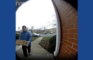 Police searching for package theft suspect in Ohio
