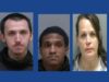 Three people arrested following drug bust in South Carolina