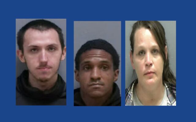 Three people arrested following drug bust in South Carolina