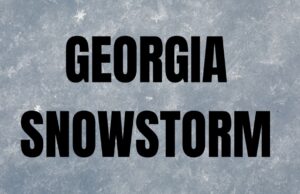 Measurable snowfall possible across Georgia this weekend