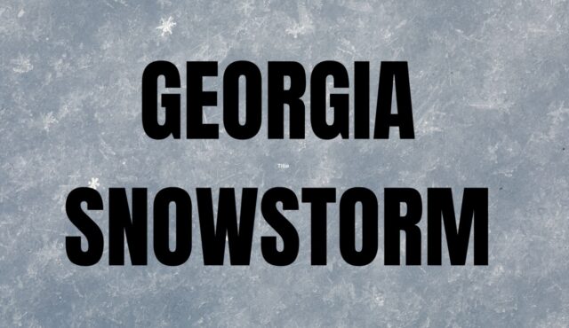 The possibility of more snowfall in Georgia