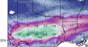 Measurable snowfall possible across Texas this weekend