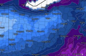 Measurable snowfall possible across Ohio this weekend
